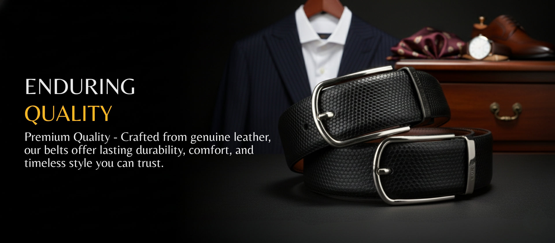 Electra Italian Leather Reversible Black & Brown Belt For Men - Matte Grey Buckle (Premium Gift Box Included)